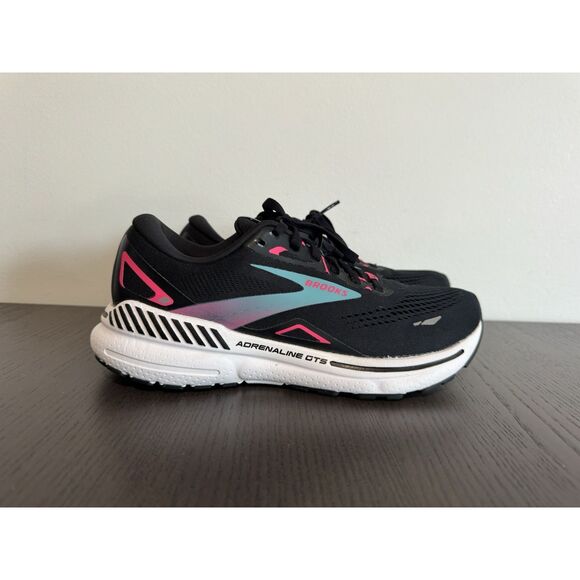 Brooks Women’s 9 Adrenaline GTS 23 GTX Waterproof Supportive Running Shoes - Picture 2 of 6